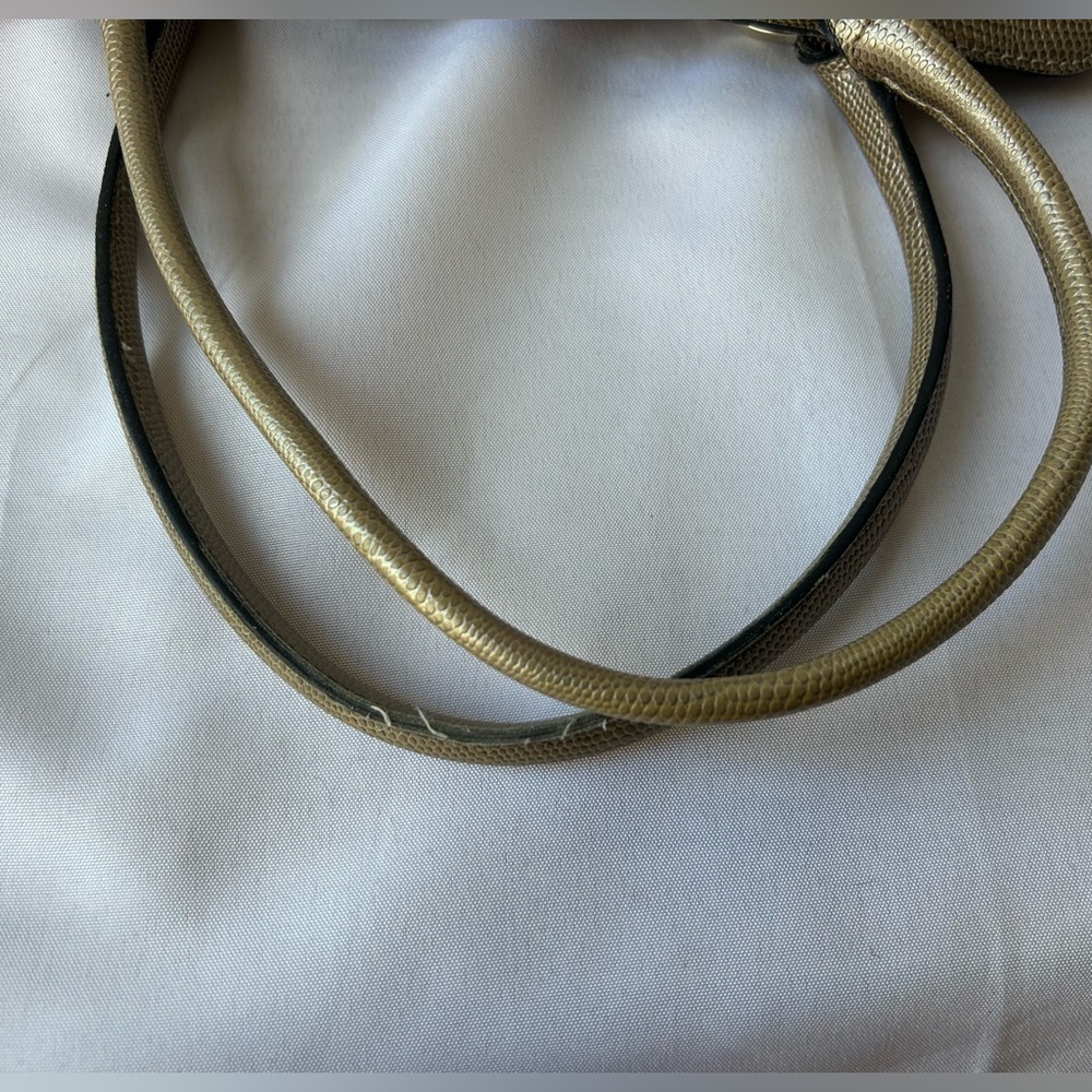 Guess vintage Y2K Brown and White, Tweed Handbag - Picture 8 of 9